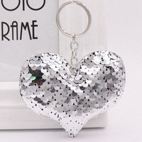 Porte-Clé Cœur <br> L'effet Strass