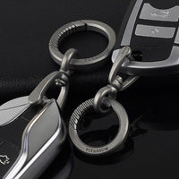 Key Ring<br> Titanium Stirrup Ring