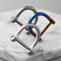 Key Ring<br> 13mm Titanium Caliper