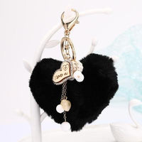 Porte-Clé Cœur <br> La Douce Fourrure