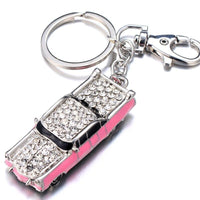Porte Clé Pour Voiture Femme Rose