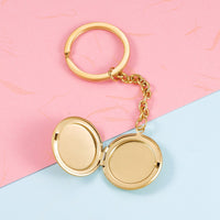 Photo Locket Keychain