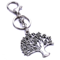 Porte Clés Argent Pour Homme Arbre De Vie