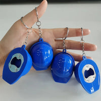 Porte-Clé Casque de Chantier Personnalisé