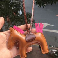 Porte-Clé Cheval Cuir
