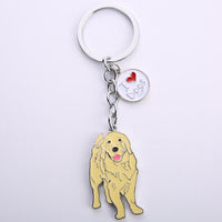 Porte Clé Chien Golden Retriever