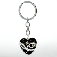 Porte-Clé Cœur <br> La Petite Mélodie