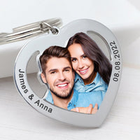 Porte-Clé Couple Photo
