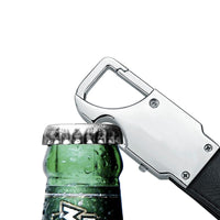 Porte-Clé Lampe de Poche décapsuleur