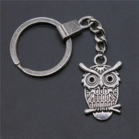 Porte-Clé Hibou Métal