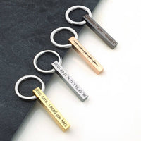 Porte-Clé Homme Gravé