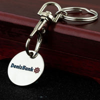 Porte-Clé Jeton de Caddie Publicitaire
