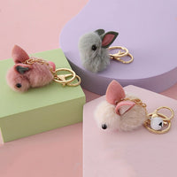 Porte-Clé Lapin Fourrure