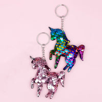 Porte-Clé Licorne Paillettes
