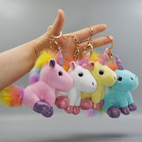 Porte-Clé Licorne Peluche