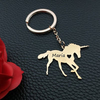 Porte-Clé Licorne Personnalisé