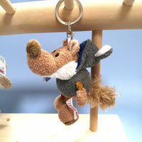Porte-Clé Loup Peluche