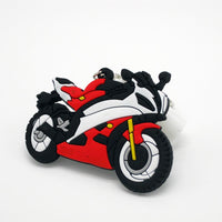 Porte Clé Moto PVC