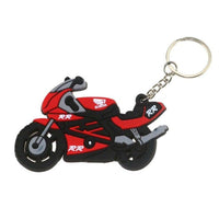 Porte Clé Moto Rouge Et Noir