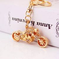 Porte Clé Moto Brillant