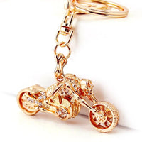 Porte Clé Moto Brillant