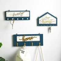 Porte Clé Mural Design En Bois