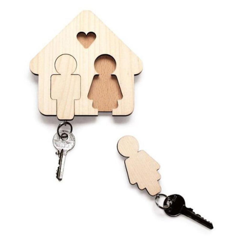 Porte-Clés Mural Personnalisé En Cuir - 6 Crochets Solides + Panier De Rangement, Idéal Entrée, Couloir Ou Cadeau Maison