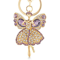 Porte-Clé Strass Ange