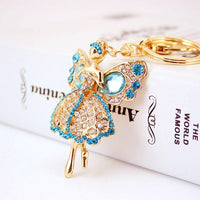 Porte-Clef Strass Ange