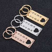 Porte-Clé Personnalisé Couple