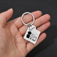 Porte-Clé Personnalisé Photo