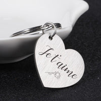 Porte-Clé Personnalisé Saint Valentin