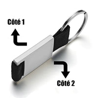 Porte-Clé Personnalisé Texte