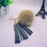 Porte-Clé Pompon Fourrure