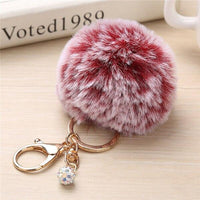 Porte-Clé Pompon Fourrure
