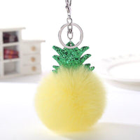 Porte-Clé Pompon Ananas