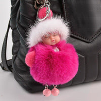 Porte Clef bébé Pompon