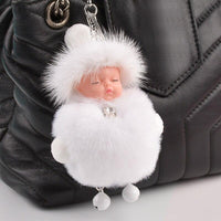 Porte Clef Pompon Bébé