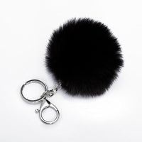 Porte-Clé Pompon Noir