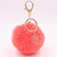 Porte-Clé Pompon Orange