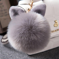 Porte-Clé Pompon Lapin