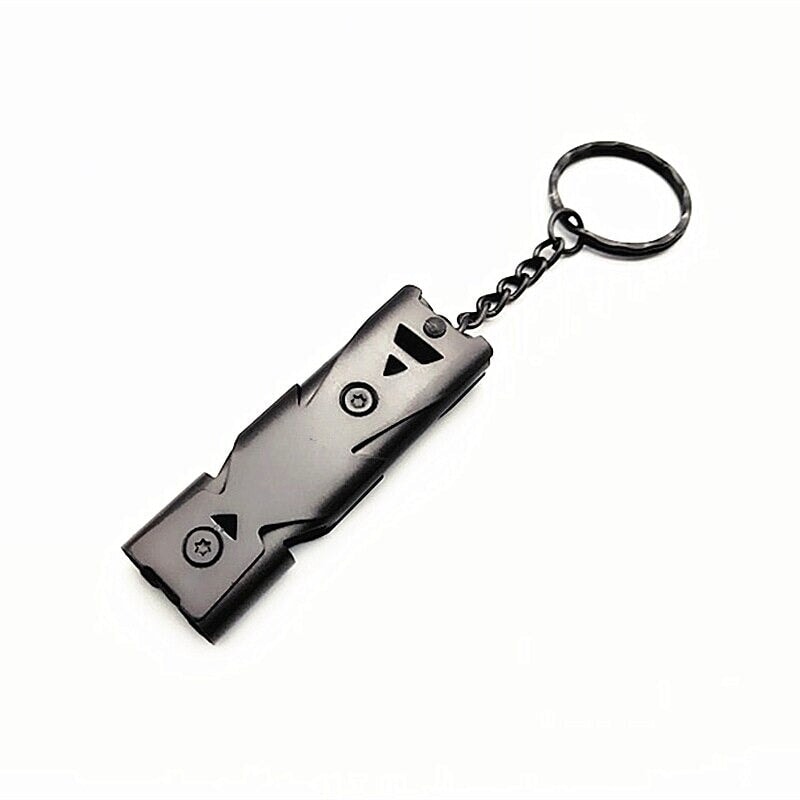 Porte-Clés Sifflet Anti-Agression (Coloris Or) (Modèle 4 Porte-Clés Sifflet Anti-Agression (Coloris Or) (Modèle 4