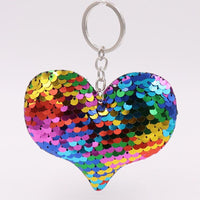 Porte-clés En Corde Tressée Avec Pendentif Cœur – Symbolise L'amour Et La Chance – 32 Cm, Rouge/marron