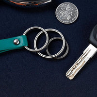 Key Ring<br> Round Titanium