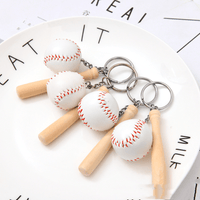 Porte-Clé Batte de Baseball