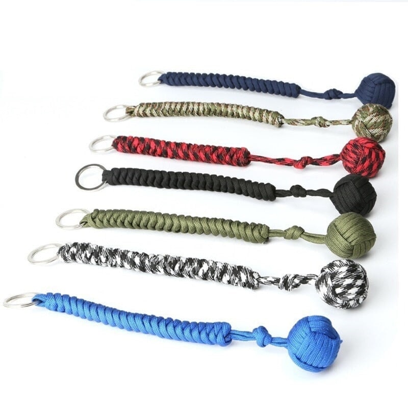 Acheter Porte-clés à boucle rotative, cordon tissé, lanière pour téléphone portable, sangle de cou, paracorde LXY