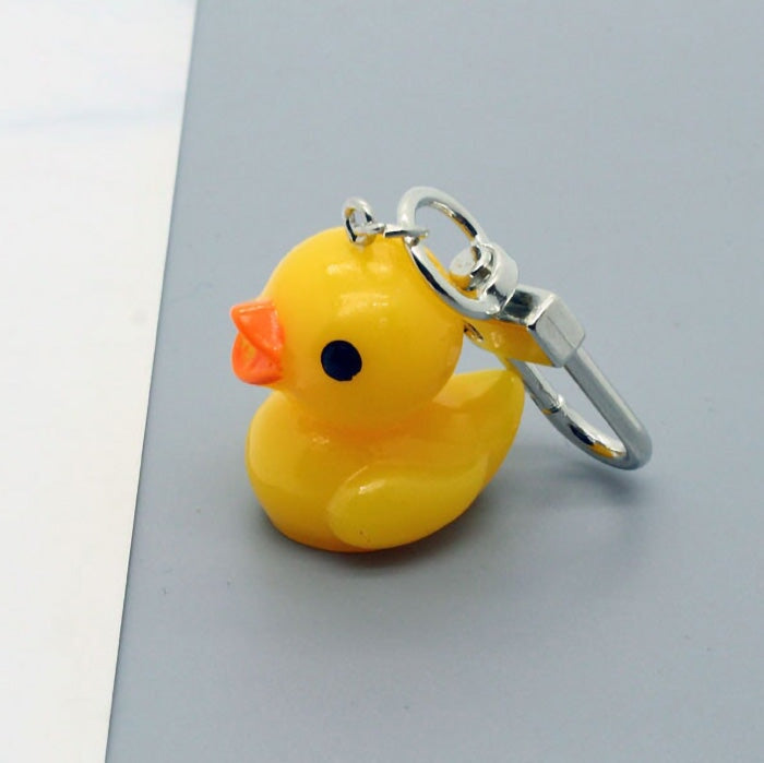 Porte-clés En Bois Canard - Dans Sa Boîte Cadeau - Fait Main - Onwomania
