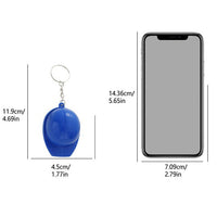 4 Porte-clés Casque De Chantier Avec Décapsuleur - Cadeau Homme, Déco Bricolage - Alliage Zinc - 9