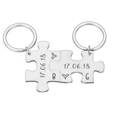 Porte-Clé Couple Puzzle