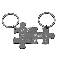 Porte-Clé Couple Puzzle